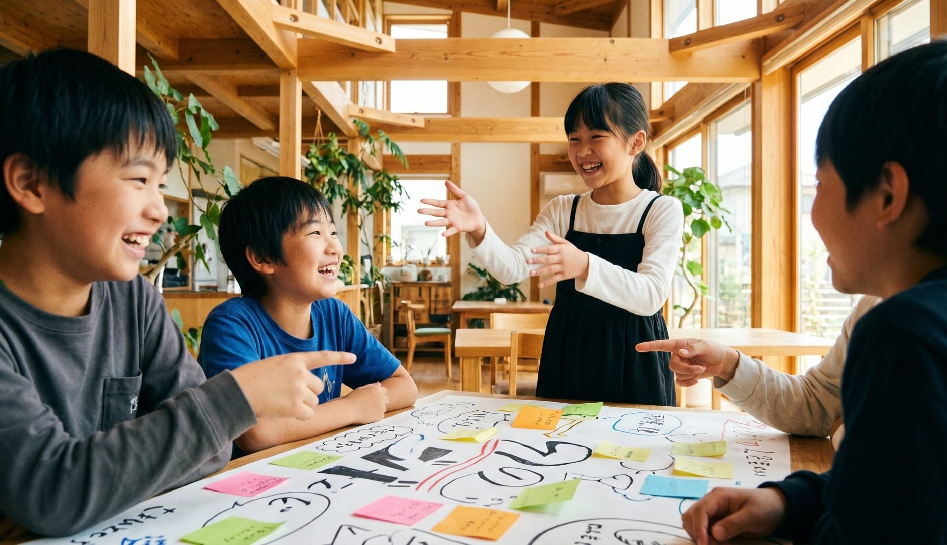探究学習の様子